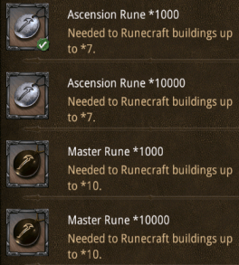 forging runes sage trade