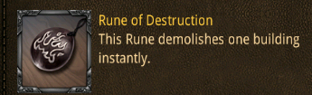 con rune of destruction